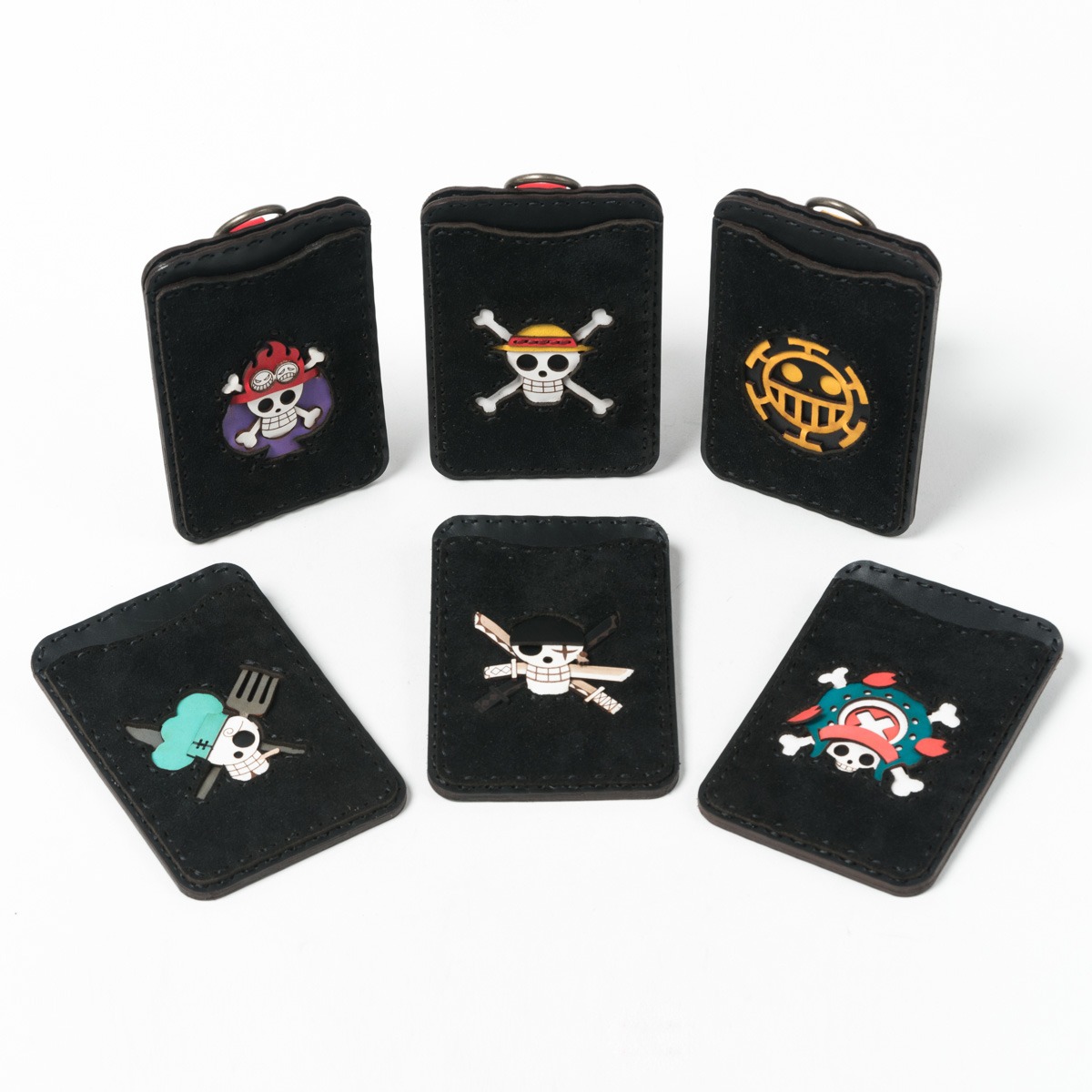 「OJAGA DESIGN -ONE PIECE- BLACK COLLECTION」パスケース