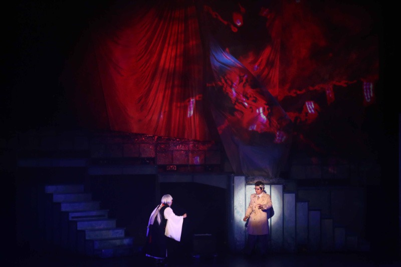 「舞台『青の祓魔師』京都紅蓮篇」ゲネプロの様子。