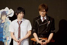 （左から）北村諒、宮崎秋人。