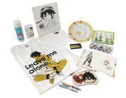 「はんだくん」ミュージアムにて展開されている抽選会の景品。