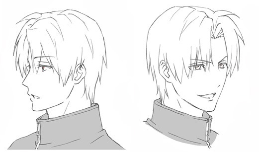 へし切長谷部の表情集。(c)2016 アニメ『刀剣乱舞-花丸-』製作委員会