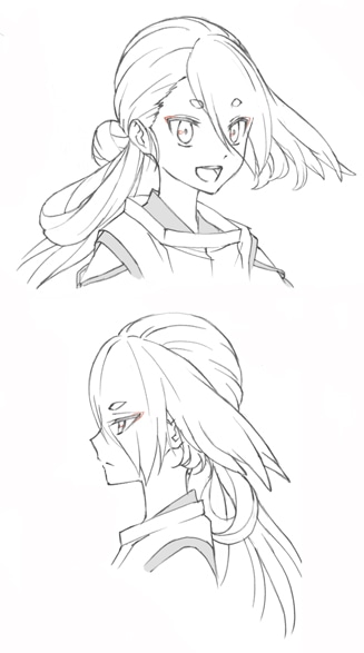 今剣の表情集。(c)2016 アニメ『刀剣乱舞-花丸-』製作委員会