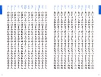 「もじのみほん2.0 仮名で見分けるフォントガイド」より。
