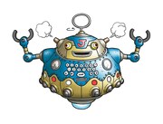 鳥山明が描き下ろしたマスコットキャラクターのホンボット。(c)バードスタジオ／集英社　