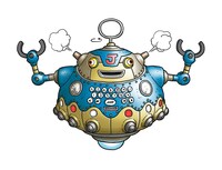 鳥山明が描き下ろしたマスコットキャラクターのホンボット。(c)バードスタジオ／集英社　