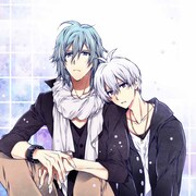 「アイドリッシュセブン MEZZO”-紫青の霹靂-」の予告カット。