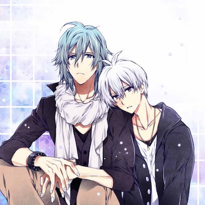 「アイドリッシュセブン MEZZO”-紫青の霹靂-」の予告カット。