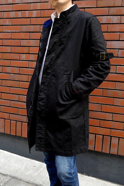 「サボ デザインコート」着用画像