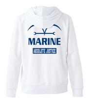 「海軍 ドライパーカー WHITE」