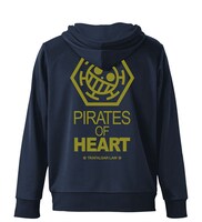 「ハートの海賊団 ドライパーカー NAVY」