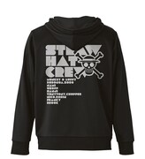 「麦わらの一味 ドライパーカー BLACK」