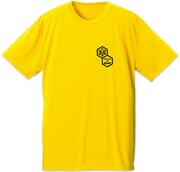「ハートの海賊団ロゴ ドライTシャツ CANARY YELLOW」
