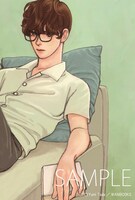 フェアの参加書店で配布される特典の絵柄。