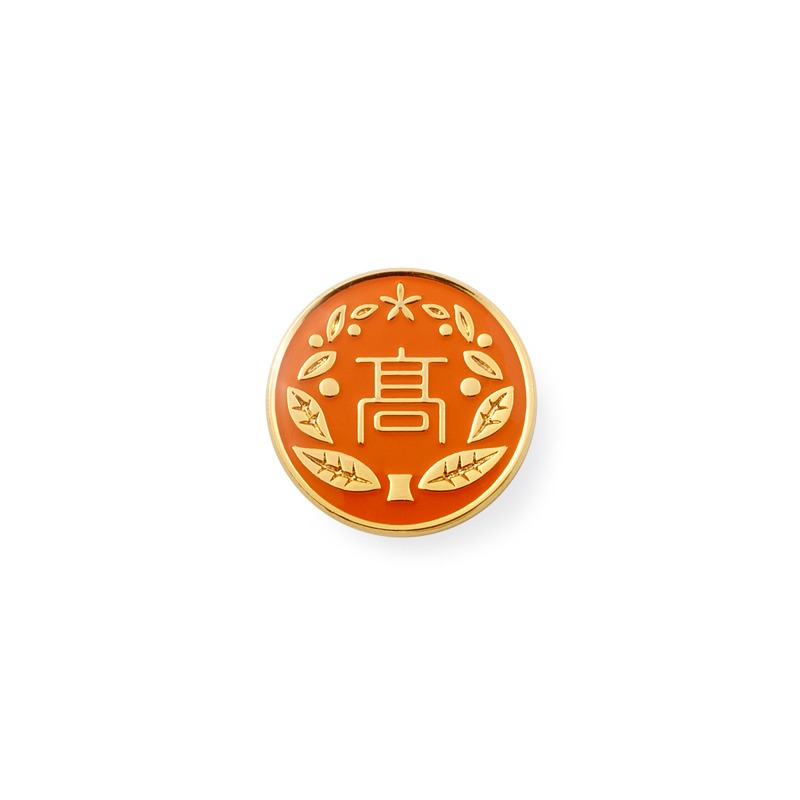 校章ピンバッチ