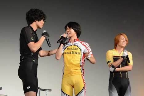 イベントの終盤で到着した小越勇輝。