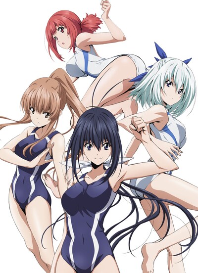 テレビアニメ「競女!!!!!!!!」ビジュアル