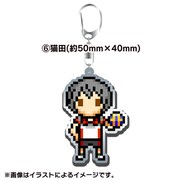 「『ハリガネサービス』ドット絵 アクリルキーホルダー 猫田」