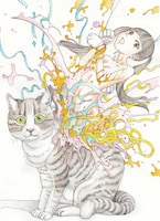 「駕籠真太郎個展 怪奇幻想」展示作品イメージ