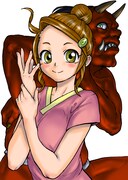 「妖怪マッサージ」予告カット。