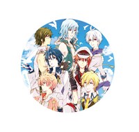 豪華盤に同梱される缶バッジ。