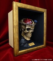 アートフレームに入れられた「Skull Knight & Beherit 2016Ver」。