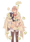 秋山シノ「キスの花束をキミに」カット