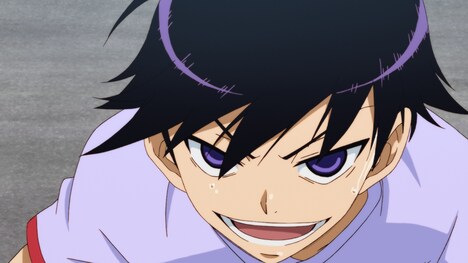 「弱虫ペダル SPARE BIKE」に登場する東堂尽八。