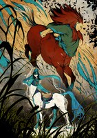 「人馬」第1話の扉イラスト