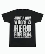 趣味でヒーローTシャツ(裏)