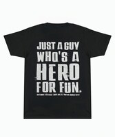 趣味でヒーローTシャツ（裏）