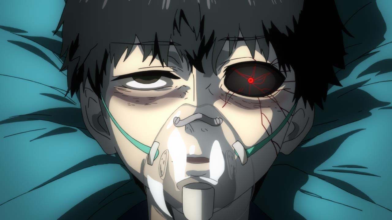 アニメ「東京喰種トーキョーグール」より。