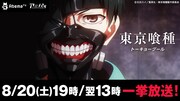 アニメ「東京喰種トーキョーグール」一挙放送キャンペーンバナー
