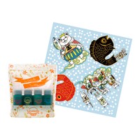 ラ・コルベイユの「ニャーの風呂敷お風呂セット」※掲載画像はイメージ