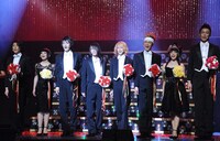 舞台「歌謡倶楽部『艶漢』」ゲネプロの様子。