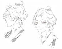 歌仙兼定（CV：石川界人）設定画