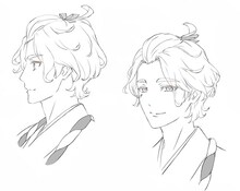 歌仙兼定（CV：石川界人）設定画