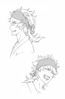 陸奥守吉行（CV：濱健人）設定画