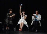 最終問題に正解し、逆転を果たした加藤英美里。