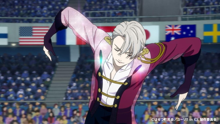 アニメ「ユーリ!!! on ICE」新PVより。