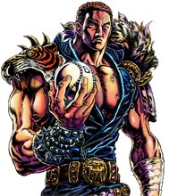 原哲夫が描き下ろした金本知憲監督のイラスト。