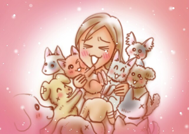 かなつ久美によるクラウドファンディングのメインビジュアル。