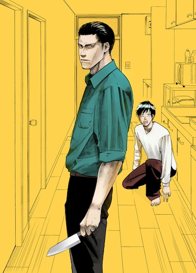 「侠飯」のイラスト。