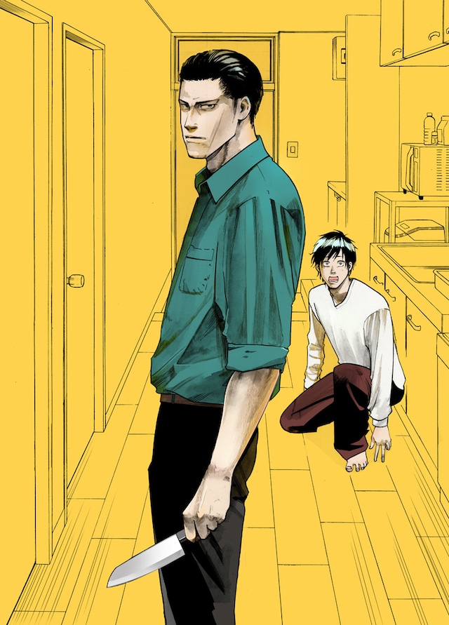 「侠飯」のイラスト。