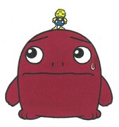 岡崎二郎による「ファミリーペットSUNちゃん！」のカット。