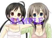 「セーラー服とブレザーちゃん」1巻のとらのあな特典。