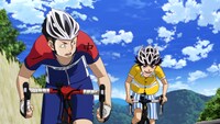 「弱虫ペダル SPARE BIKE」より、「東堂尽八編」の場面写真。