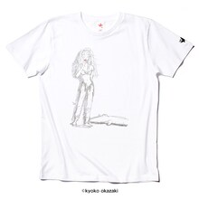 「岡崎京子/pink」Tシャツ
