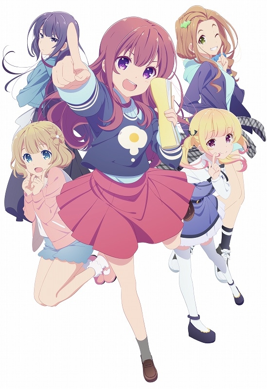 テレビアニメ「ガーリッシュ ナンバー」キービジュアル ©Project GN / ガーリッシュ ナンバー製作委員会