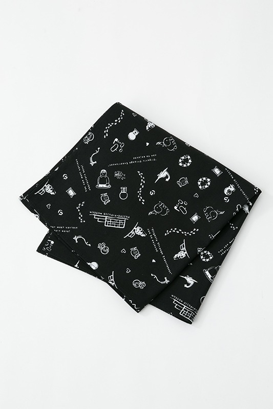 「F-Style "SHIRO×KURO" バンダナ」黒