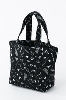 「F-Style "SHIRO×KURO" ランチトート」黒